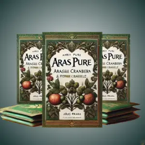 ARAS Pure Elixir – Cranberry, a tangy and natural energy drink combining Arasgrasa and cranberries.